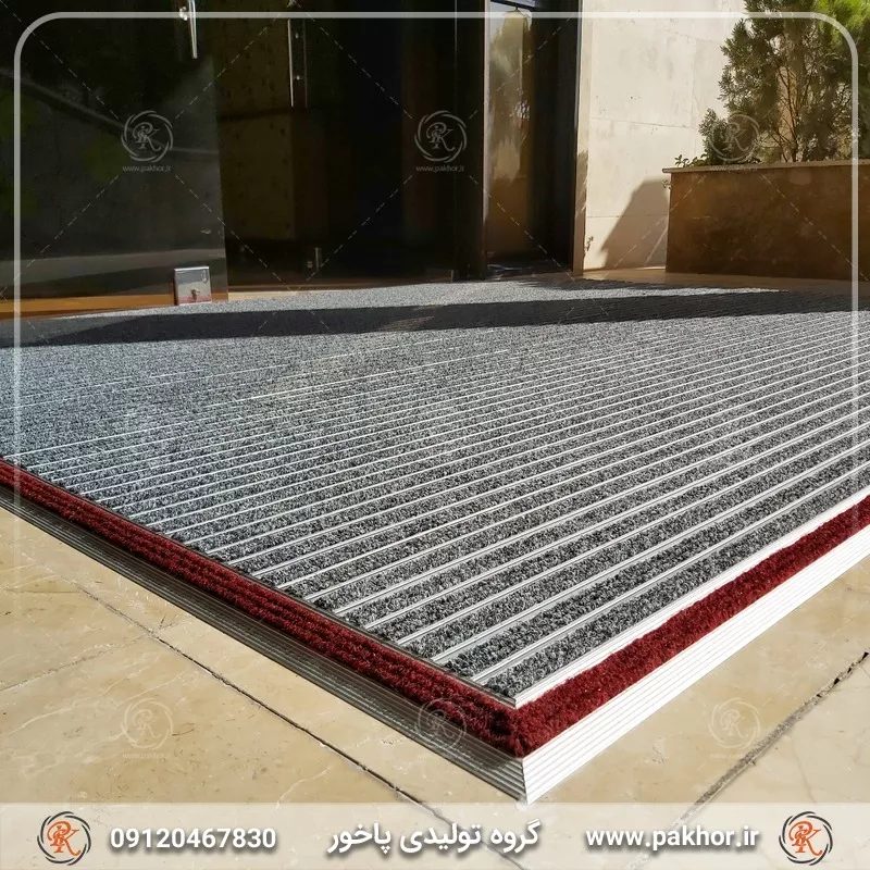 نمونه اجرا شده پادری آلومینیومی دو سانتی کد M4